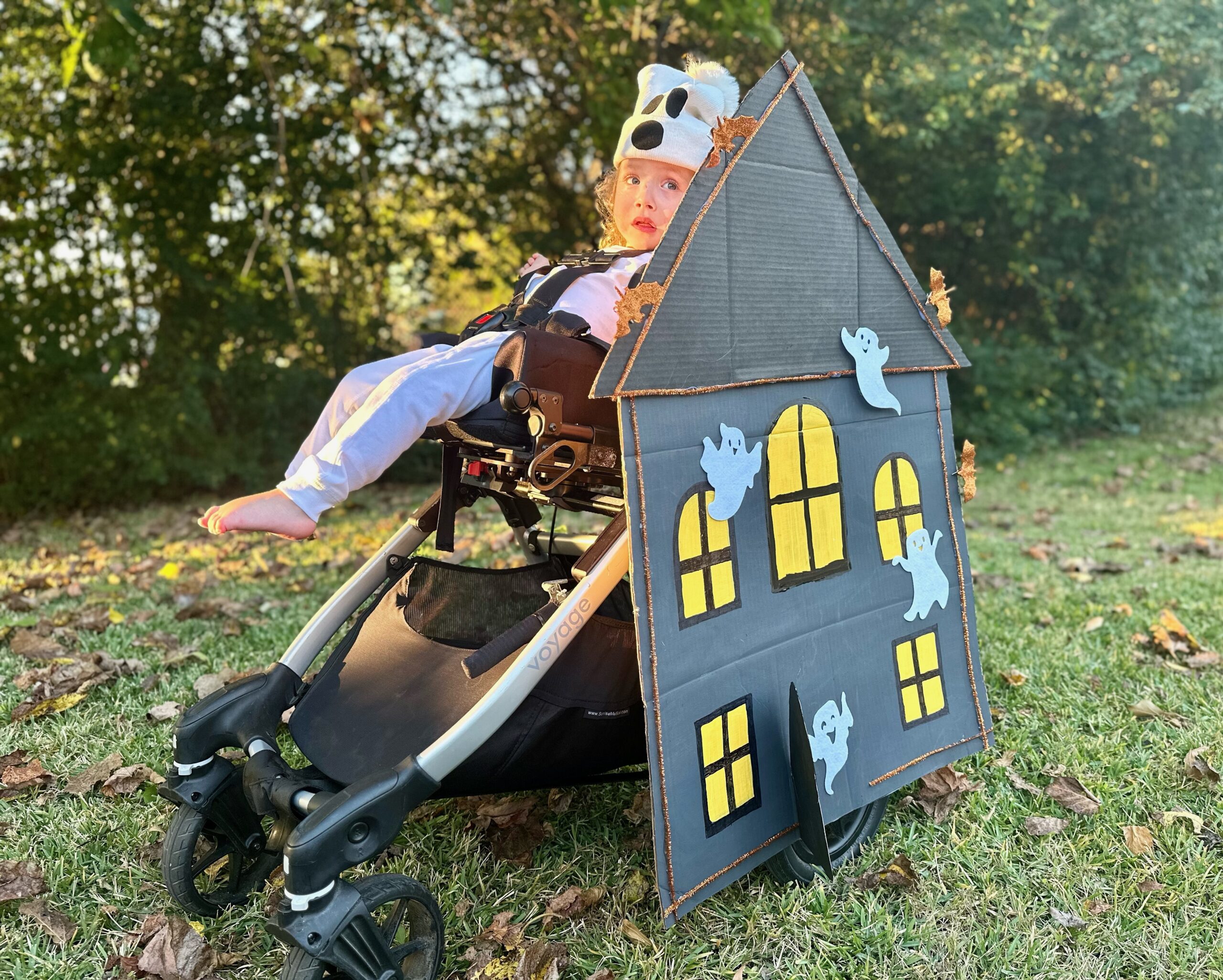 Ghost In Haunted House