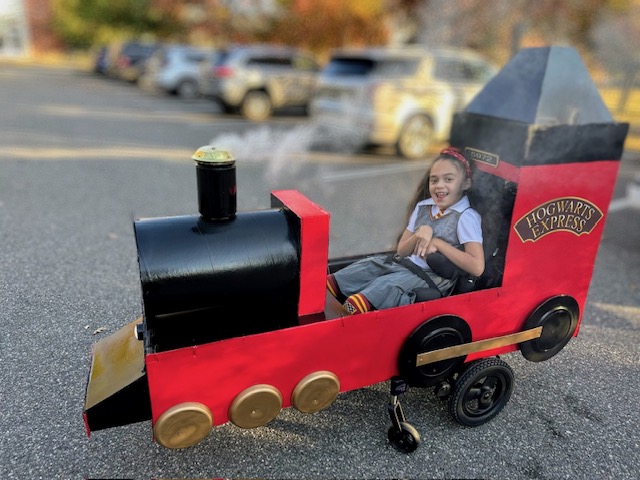 Hermione Granger on Hogwarts Express