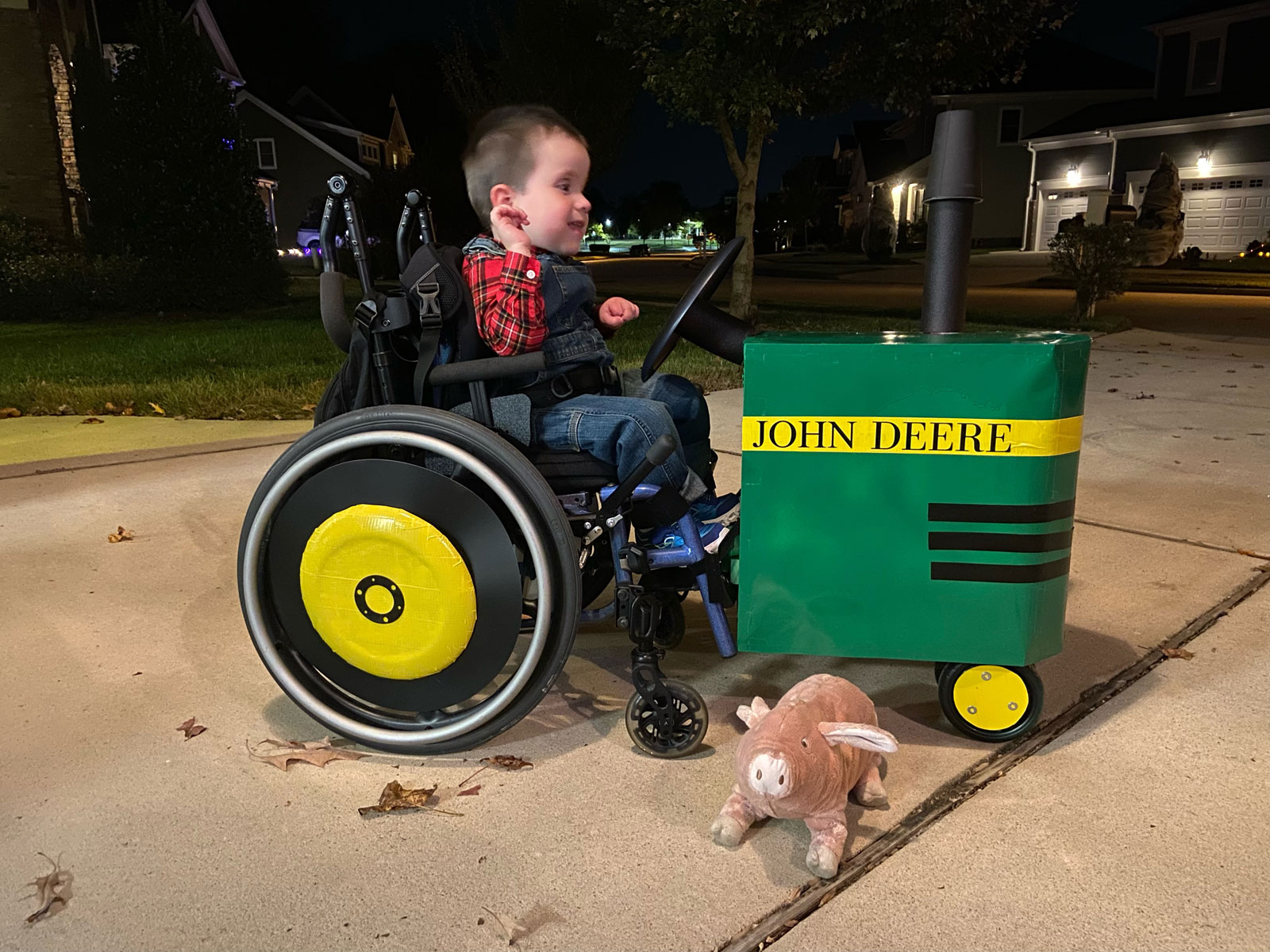 Farmer Graham and Piggy Smalls